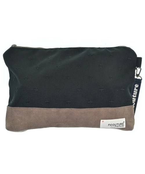 ficouture（フィクチュール）クラッチバッグ 黒 サイズ:- レディース/2200619094065