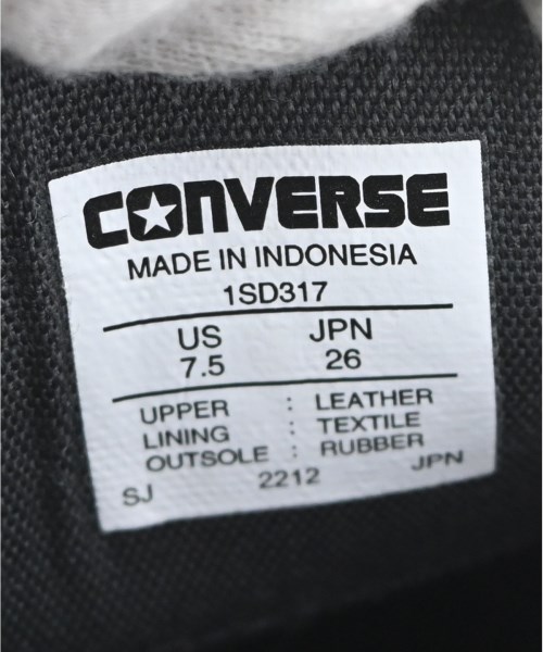 CONVERSE ADDICT（コンバース　アディクト）その他 黒 サイズ:26cm メンズ/2200706756517
