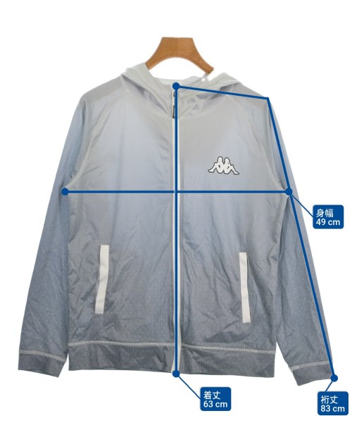KAPPA（カッパ）パーカー グレー サイズ:M メンズ/2200622345017