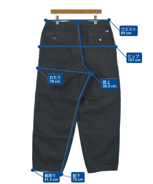 THE NORTH FACE PURPLE LABEL（ザノースフェイスパープルレーベル）デニムパンツ 紺 サイズ:36(XXL位) メンズ/2200638197143