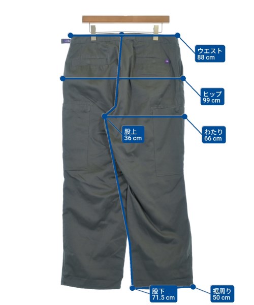 THE NORTH FACE PURPLE LABEL（ザノースフェイスパープルレーベル）カーゴパンツ カーキ サイズ:36(XXL位) メンズ/2200633948313