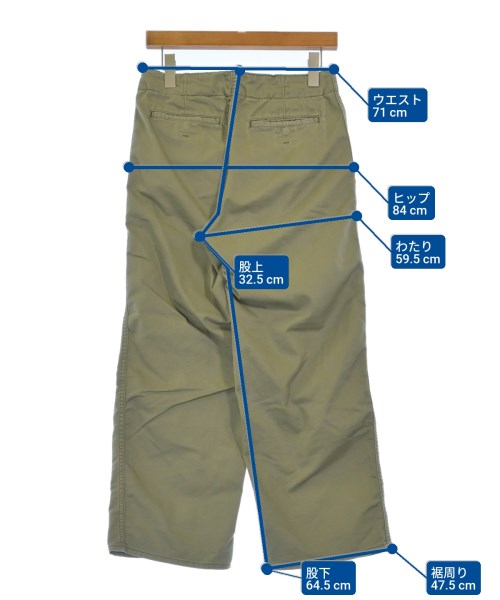 THE NORTH FACE PURPLE LABEL（ザノースフェイスパープルレーベル）カーゴパンツ カーキ サイズ:WS レディース/2200639867175