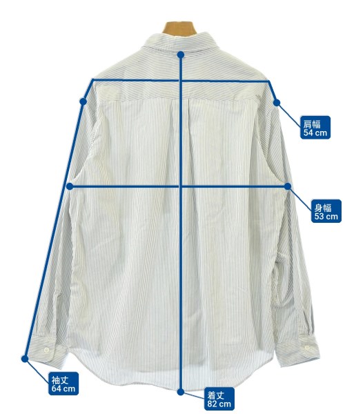 THE NORTH FACE PURPLE LABEL（ザノースフェイスパープルレーベル）カジュアルシャツ 白 サイズ:XL メンズ/2200622005041