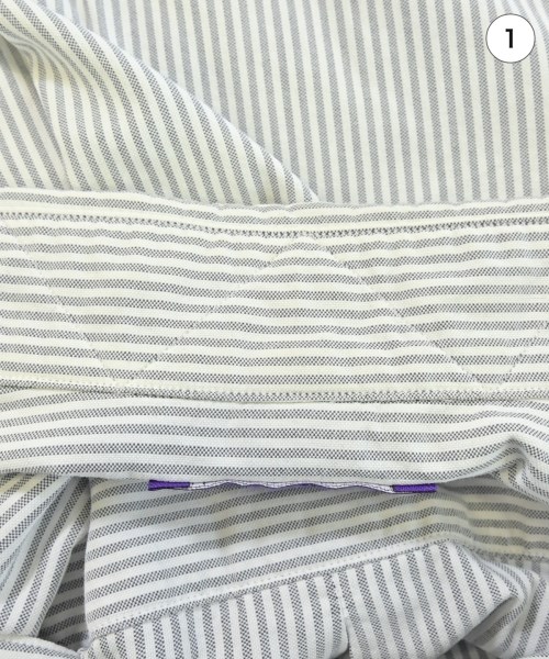 THE NORTH FACE PURPLE LABEL（ザノースフェイスパープルレーベル）カジュアルシャツ 白 サイズ:XL メンズ/2200622005041