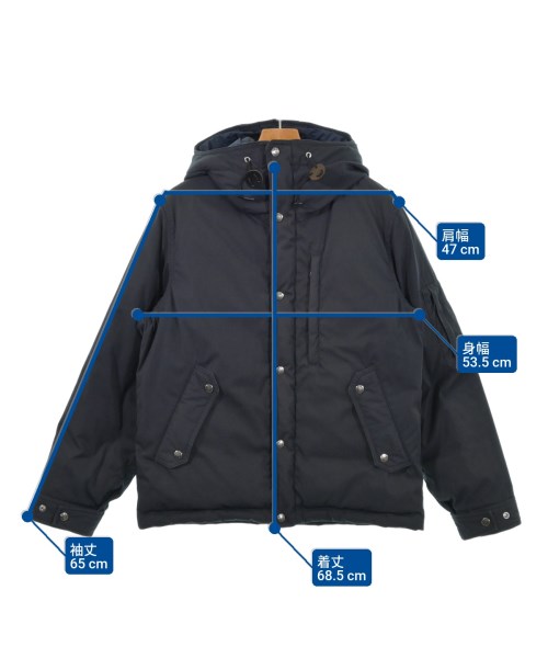 THE NORTH FACE PURPLE LABEL（ザノースフェイスパープルレーベル）ダウンジャケット/ダウンベスト 黒 サイズ:M メンズ/2200624913016