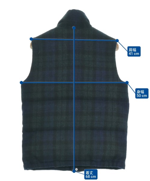 THE NORTH FACE PURPLE LABEL（ザノースフェイスパープルレーベル）ダウンジャケット/ダウンベスト 紺 サイズ:S メンズ/2200627890109