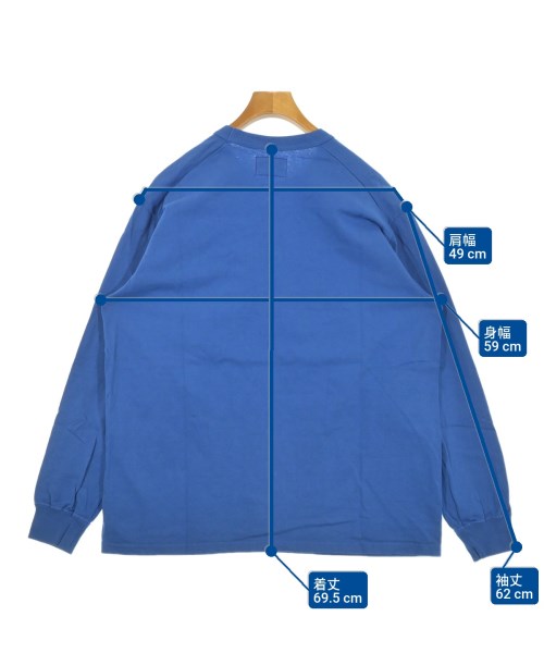 THE NORTH FACE PURPLE LABEL（ザノースフェイスパープルレーベル）Tシャツ・カットソー 青 サイズ:M メンズ/2200631856047