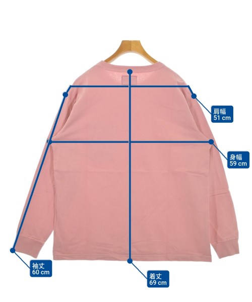 THE NORTH FACE PURPLE LABEL（ザノースフェイスパープルレーベル）Tシャツ・カットソー ピンク サイズ:M メンズ/2200631856054