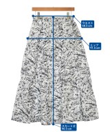 THE NORTH FACE PURPLE LABEL（ザノースフェイスパープルレーベル）ロング・マキシ丈スカート 白 サイズ:S レディース/2200602720100