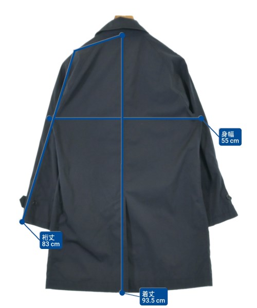 THE NORTH FACE PURPLE LABEL（ザノースフェイスパープルレーベル）ステンカラーコート 紺 サイズ:S メンズ/2200613416023