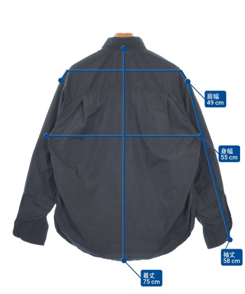 THE NORTH FACE PURPLE LABEL（ザノースフェイスパープルレーベル）カジュアルシャツ 黒 サイズ:S メンズ/2200613668033