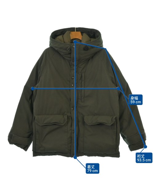 THE NORTH FACE PURPLE LABEL（ザノースフェイスパープルレーベル）ダウンジャケット/ダウンベスト グレー サイズ:L メンズ/2200614359015
