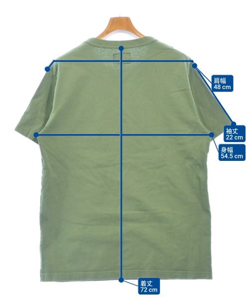 THE NORTH FACE PURPLE LABEL（ザノースフェイスパープルレーベル）Tシャツ・カットソー 緑 サイズ:L メンズ/2200612735019