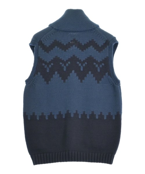 THE NORTH FACE PURPLE LABEL（ザノースフェイスパープルレーベル）ニット・セーター 青 サイズ:S メンズ/2200603817014