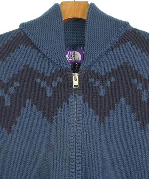 THE NORTH FACE PURPLE LABEL（ザノースフェイスパープルレーベル）ニット・セーター 青 サイズ:S メンズ/2200603817014