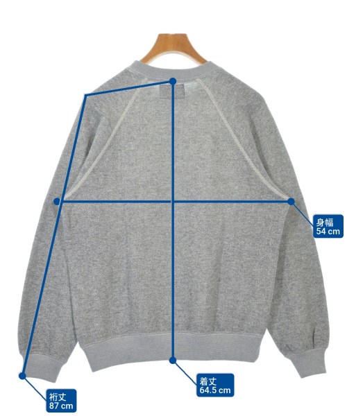 THE NORTH FACE PURPLE LABEL（ザノースフェイスパープルレーベル）スウェット グレー サイズ:S メンズ/2200618497089