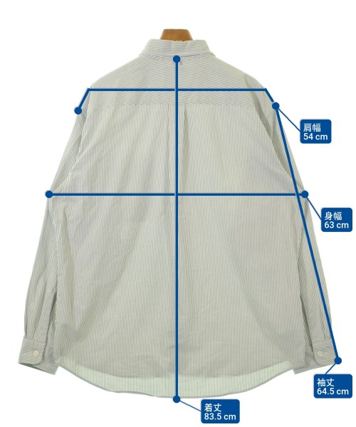 THE NORTH FACE PURPLE LABEL（ザノースフェイスパープルレーベル）カジュアルシャツ 白 サイズ:XL メンズ/2200619821050