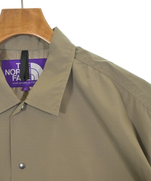 THE NORTH FACE PURPLE LABEL（ザノースフェイスパープルレーベル）カジュアルシャツ ベージュ サイズ:L メンズ/2200619970246
