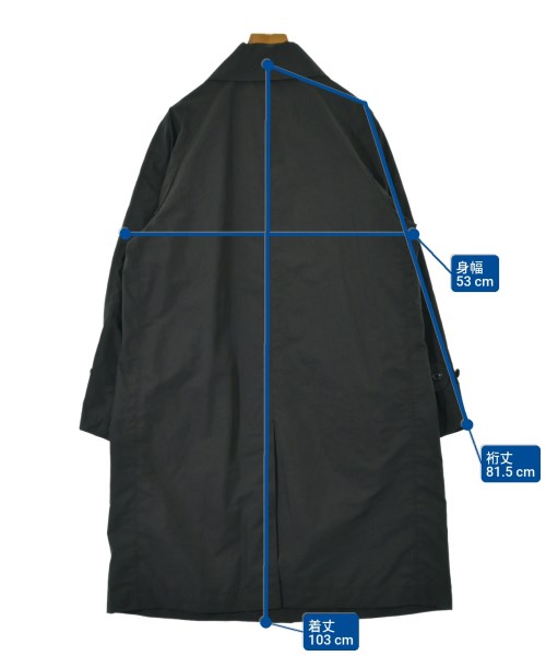 THE NORTH FACE PURPLE LABEL（ザノースフェイスパープルレーベル）ステンカラーコート 黒 サイズ:S レディース/2200621311167