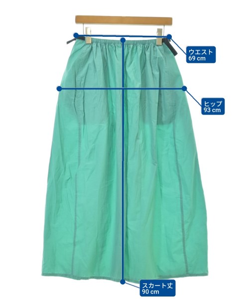 THE NORTH FACE PURPLE LABEL（ザノースフェイスパープルレーベル）ロング・マキシ丈スカート 緑 サイズ:WS レディース/2200602361068