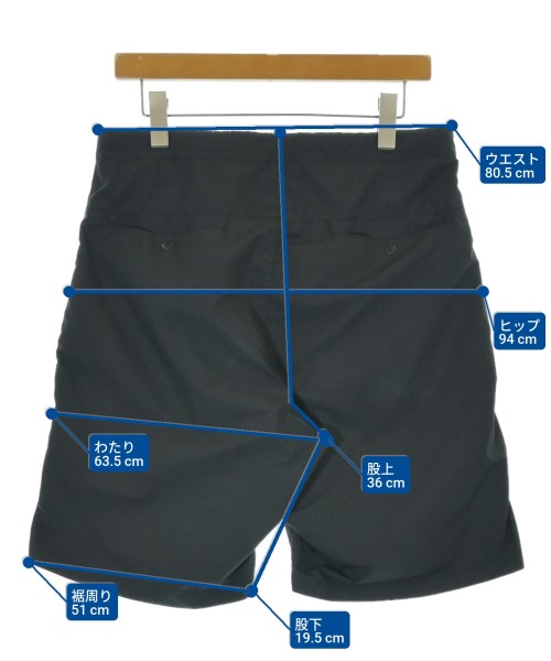 THE NORTH FACE PURPLE LABEL（ザノースフェイスパープルレーベル）ショートパンツ 紺 サイズ:32(L位) メンズ/2200677400075