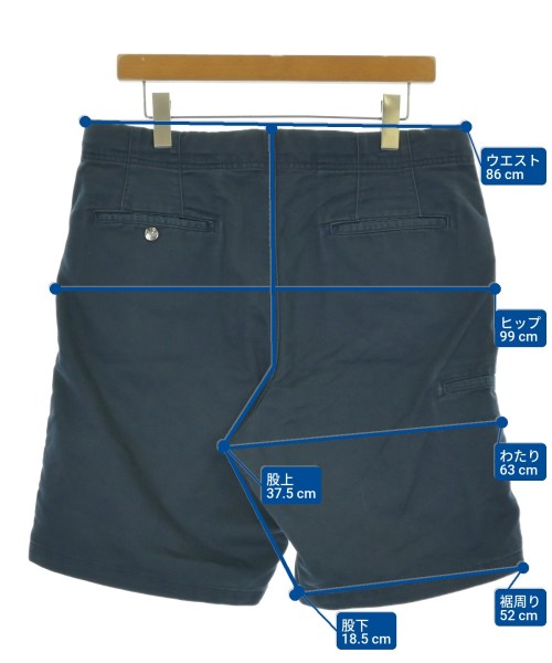 THE NORTH FACE PURPLE LABEL（ザノースフェイスパープルレーベル）ショートパンツ 紺 サイズ:34(XL位) メンズ/2200678084144