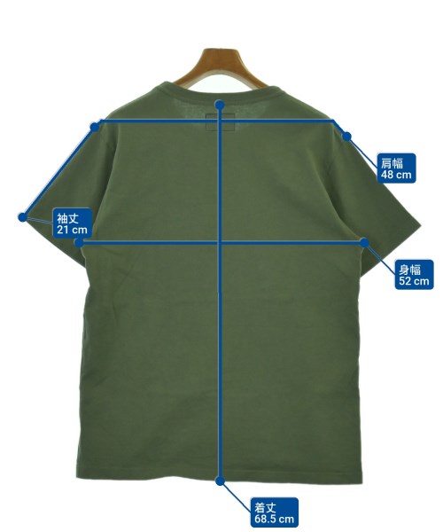 THE NORTH FACE PURPLE LABEL（ザノースフェイスパープルレーベル）Tシャツ・カットソー 緑 サイズ:M メンズ/2200683095135
