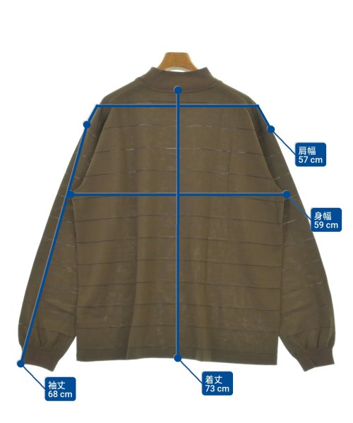 THE NORTH FACE PURPLE LABEL（ザノースフェイスパープルレーベル）Tシャツ・カットソー 茶 サイズ:XL メンズ/2200695895129