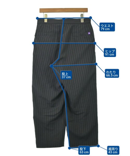 THE NORTH FACE PURPLE LABEL（ザノースフェイスパープルレーベル）スラックス 黒 サイズ:30(M位) メンズ/2200696338014