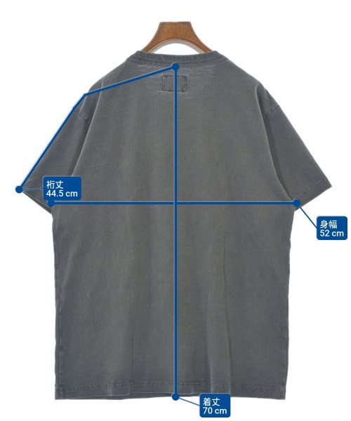 THE NORTH FACE PURPLE LABEL（ザノースフェイスパープルレーベル）Tシャツ・カットソー グレー サイズ:M メンズ/2200692905265