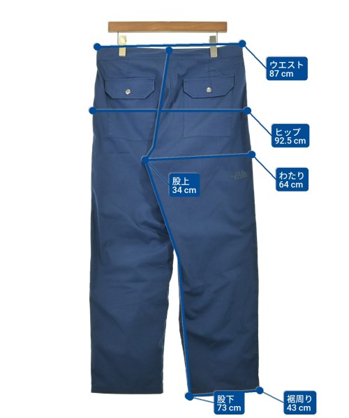 THE NORTH FACE PURPLE LABEL（ザノースフェイスパープルレーベル）チノパン 青 サイズ:34(XL位) メンズ/2200700577019