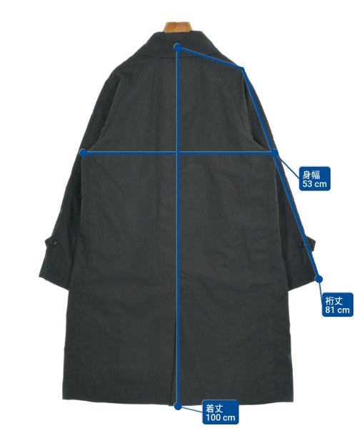 THE NORTH FACE PURPLE LABEL（ザノースフェイスパープルレーベル）ステンカラーコート 黒 サイズ:S レディース/2200656817030