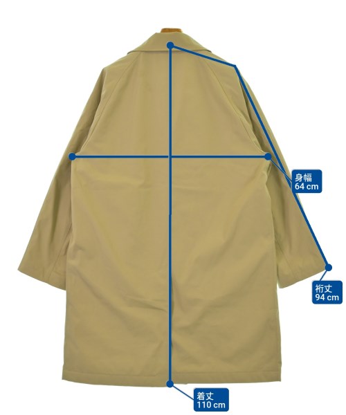 THE NORTH FACE PURPLE LABEL（ザノースフェイスパープルレーベル）ステンカラーコート ベージュ サイズ:L メンズ/2200659231017