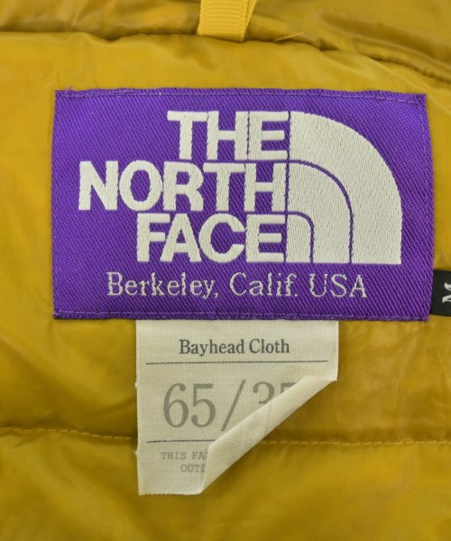 THE NORTH FACE PURPLE LABEL（ザノースフェイスパープルレーベル）ダウンジャケット/ダウンベスト 黄 サイズ:M メンズ/2200653565019