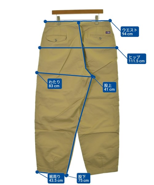 THE NORTH FACE PURPLE LABEL（ザノースフェイスパープルレーベル）チノパン ベージュ サイズ:36(XXL位) メンズ/2200661189153
