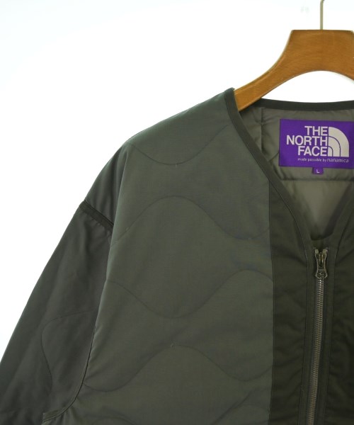 THE NORTH FACE PURPLE LABEL（ザノースフェイスパープルレーベル）ダウンジャケット/ダウンベスト グレー サイズ:L メンズ/2200661331026