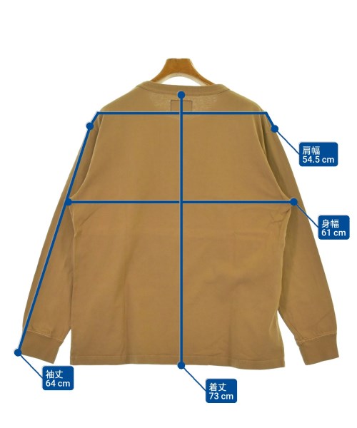 THE NORTH FACE PURPLE LABEL（ザノースフェイスパープルレーベル）Tシャツ・カットソー 茶 サイズ:L メンズ/2200661331262