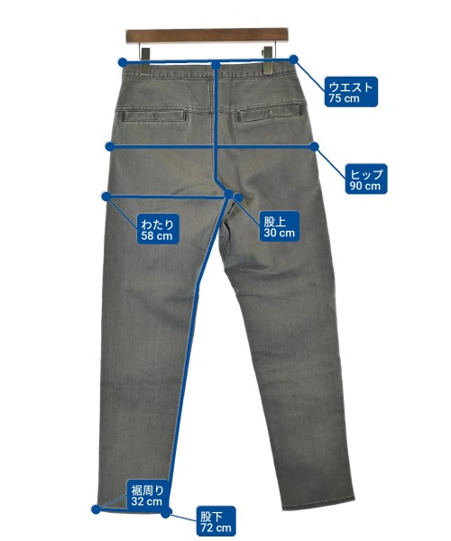 THE NORTH FACE PURPLE LABEL（ザノースフェイスパープルレーベル）デニムパンツ グレー サイズ:30(M位) メンズ/2200712563079