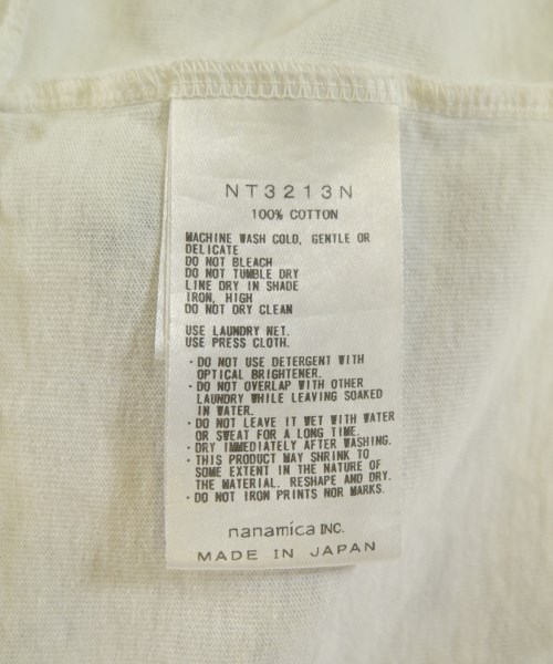 THE NORTH FACE PURPLE LABEL（ザノースフェイスパープルレーベル）Tシャツ・カットソー 白 サイズ:WS レディース/2200714749013