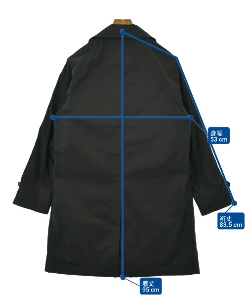 THE NORTH FACE PURPLE LABEL（ザノースフェイスパープルレーベル）ステンカラーコート 黒 サイズ:S メンズ/2200715861042