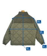 THE NORTH FACE PURPLE LABEL（ザノースフェイスパープルレーベル）ダウンジャケット/ダウンベスト カーキ サイズ:L メンズ/2200645126013