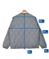 THE NORTH FACE PURPLE LABEL（ザノースフェイスパープルレーベル）ダウンジャケット/ダウンベスト グレー サイズ:M メンズ/2200634987021