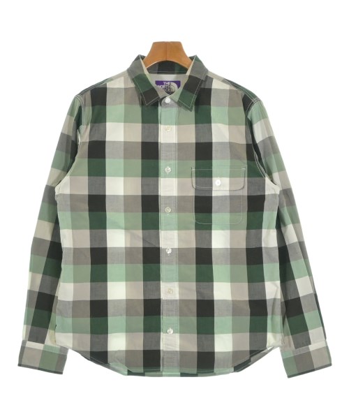 THE NORTH FACE PURPLE LABEL(ザノースフェイスパープルレーベル)カジュアルシャツ 緑 サイズ:L/2200645894011