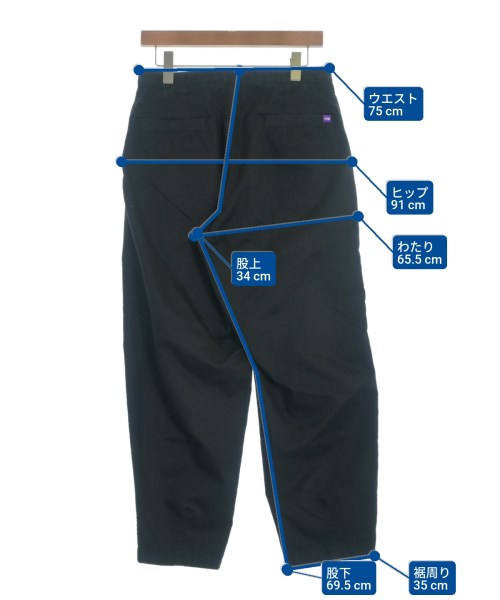 THE NORTH FACE PURPLE LABEL（ザノースフェイスパープルレーベル）チノパン 黒 サイズ:30(M位) メンズ/2200647992050