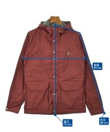 THE NORTH FACE PURPLE LABEL（ザノースフェイスパープルレーベル）マウンテンパーカー 赤 サイズ:M メンズ/2200637166010