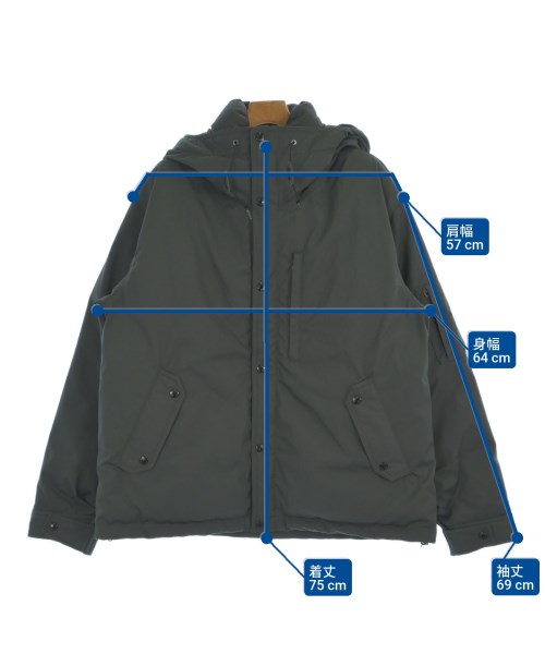 THE NORTH FACE PURPLE LABEL（ザノースフェイスパープルレーベル）ダウンジャケット/ダウンベスト グレー サイズ:XXL メンズ/2200651289054