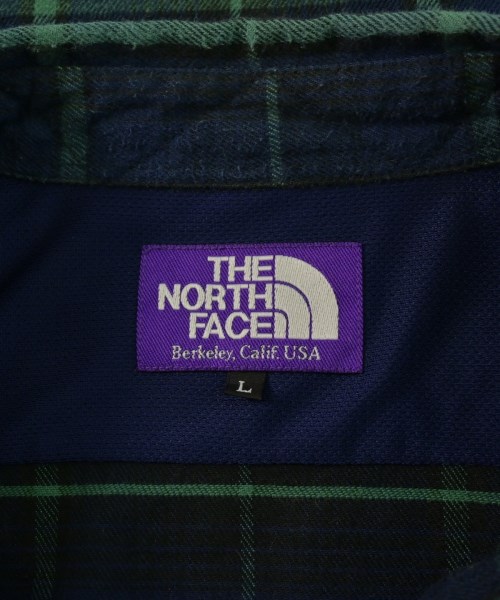 THE NORTH FACE PURPLE LABEL（ザノースフェイスパープルレーベル）カジュアルシャツ 紺 サイズ:L メンズ/2200651742023