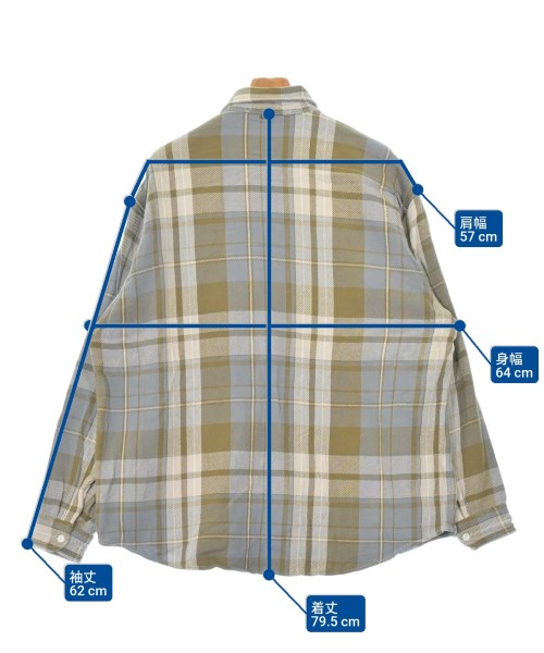 THE NORTH FACE PURPLE LABEL（ザノースフェイスパープルレーベル）カジュアルシャツ 青 サイズ:L メンズ/2200653857015