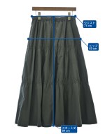 THE NORTH FACE PURPLE LABEL（ザノースフェイスパープルレーベル）ロング・マキシ丈スカート グレー サイズ:M レディース/2200653857060