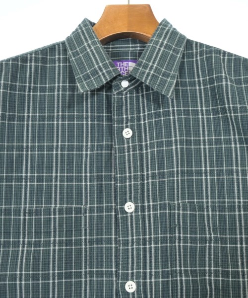THE NORTH FACE PURPLE LABEL（ザノースフェイスパープルレーベル）カジュアルシャツ 緑 サイズ:L メンズ/2200653857077